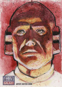 2012 Star Wars Galaxy 7 Sketch Card