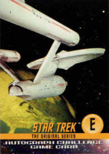1997 Star Trek TOS Season 1 Autograph Challenge