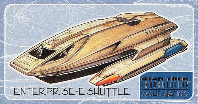 1998 Star Trek Insurrection Schematics