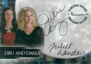 2001 Angel Season 2 Autographs A2001 Angel Season 2 Autographs DA1 Juliet Landau Julie Benz