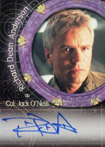 2001 Stargate SG-1 Premiere Edition Autographs A1 Richard Dean Anderson