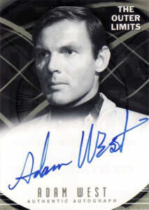 2002 Outer Limits Premiere Edition Autographs Adam West