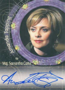 2002 Stargate SG-1 Season 4 Autographs A11 Amanda Tapping