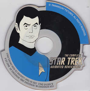 2003 Complete Star Trek Animated Adventures CD-ROM