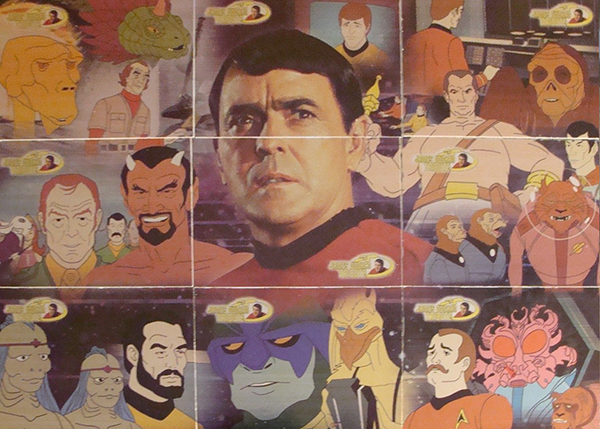 2003 Complete Star Trek Animated Adventures James Doohan Tribute