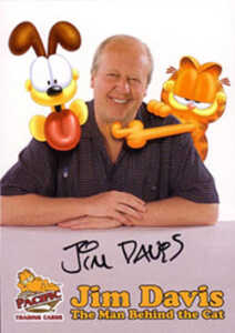 2004 Garfield Collection Jim Davis Autograph