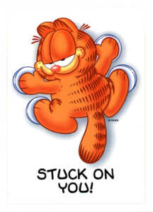 2004 Pacific Garfield Collection Vinyl Stickers