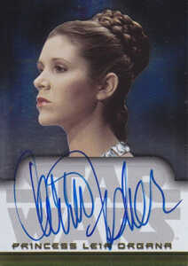 2004 Star Wars Heritage Autographs Carrie Fisher