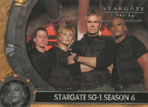 2004 Stargate SG-1 Season 6 Promo Card P1