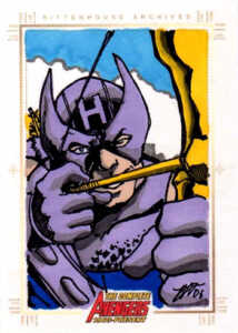 2006 Complete Avengers Sketch Card