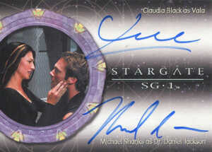 2006 Stargate SG-1 Season 8 Dual Autograph DA3