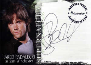 2006 Supernatural Season 1 Autographs A1 Jared Padalecki