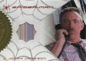 2007 Spider-Man 3 Costume Card Shirt