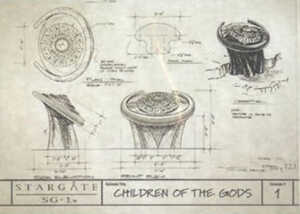2007 Stargate SG-1 Season 9 Production Sketches