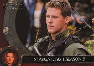 2007 Stargate SG-1 Season 9 Promo Card P1