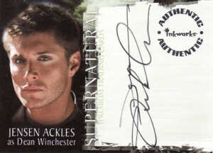 2007 Supernatural Season 2 Autographs A10 Jensen Ackles