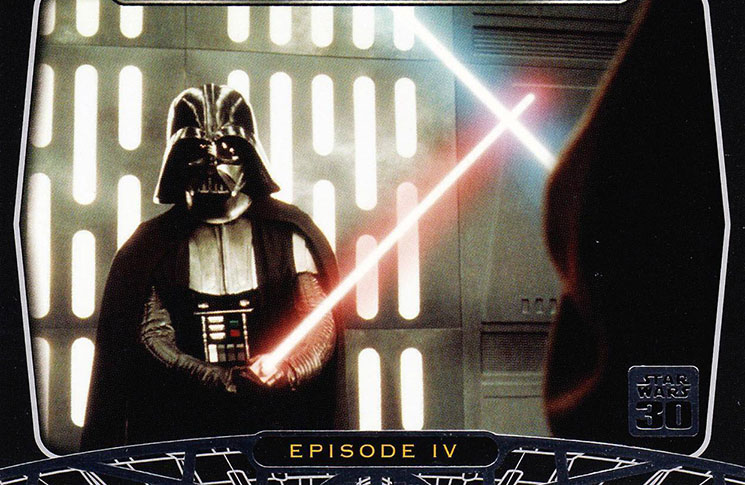 star wars 30th anniversary trading cards