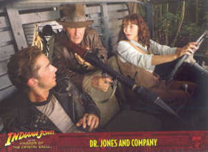 2008 Indiana Jones and the Kingdom of the Crystal Skull Promo Card P4