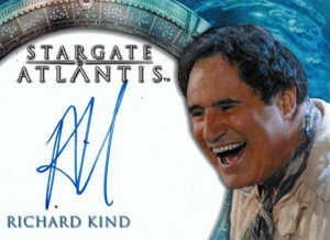 2008 Stargate Atlantis Seasons 3 and 4 Autographs Richard Kind