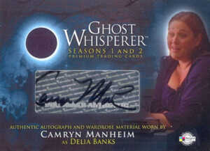 2009 Ghost Whisperer Seasons 1 and 2 Autographed Costume GAC3 Camryn Manheim