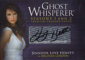 2009 Ghost Whisperer Seasons 1 and 2 Autographs GA1 Jennifer Love Hewitt