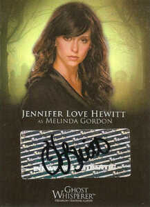 2009 Ghost Whisperer Seasons 1 and 2 SDCC Jennifer Love Hewitt Autograph
