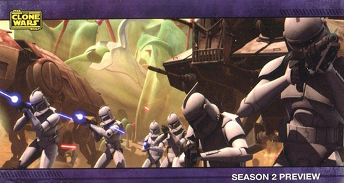 2009 Star Wars Clone Wars Widevision Season 2 Preview