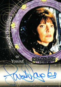 2009 Stargate Heroes Autographs A113 Sarah Douglas