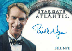 2009 Stargate Heroes Autographs Bill Nye