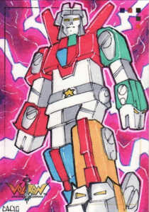2009 Voltron Sketch Cards Chad Cicconi
