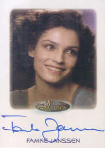 2010 Women of Star Trek Autographs Famke Janssen