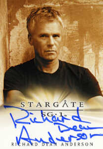 2011 Stargate Universe Season 2 Autographs SG-1 Richard Dean Anderson
