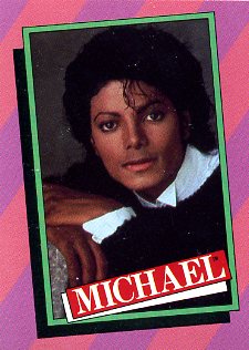 1984 TOPPS MJJ PRODUCTIONS INC MICHAEL JACKSON TRADING CARDS 