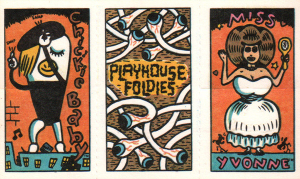 1988 Pee Wees Playhouse Foldies