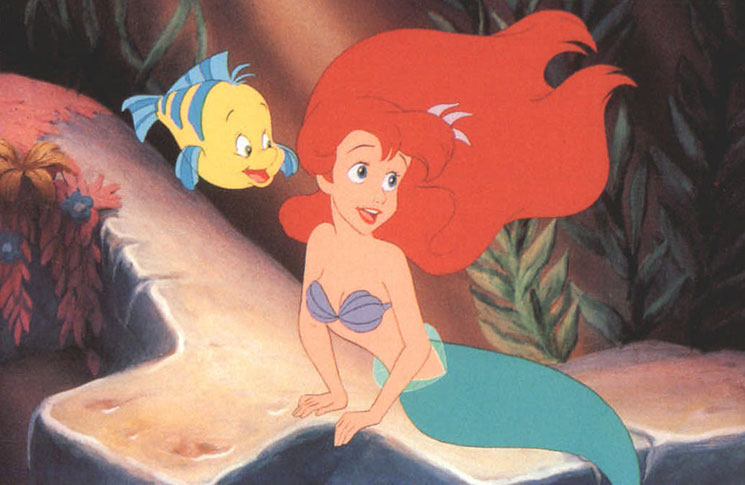 DISNEY CARDS  THE LITTLE MERMAID 4 SEALED PACKS FROM PRO SET 1991 ARIEL 