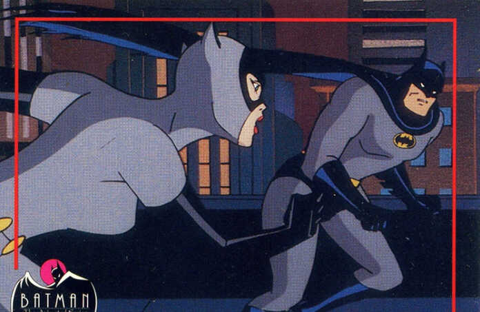 1993 Topps Batman The Animated Series #47 BATMAN'S GRAPPLING GUN