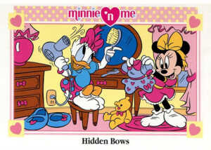 1993 Minnie N Me Series 2 Promo Card