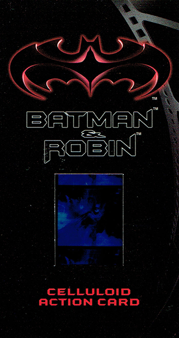 1997 Batman and Robin Widevision Celluloid Action