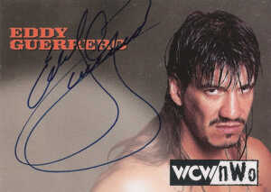 1998 Topps WCW NWO Autographs Eddy Guerrero