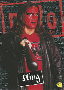1998 Topps WCW NWO Stickers Sting