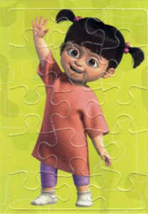 2001 Monsters Inc Jigsaw Puzzle