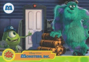 2001 Monsters Inc Promo Card P1
