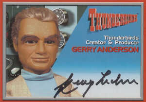 2001 Thunderbirds Premium Autographs Gerry Anderson