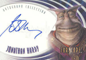2002 Farscape Season 3 Autographs A15 Jonathan Hardy