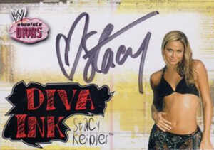 2002 Fleer WWE Absolute Divas Diva Ink Stacy Keibler