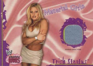 2002 Fleer WWE Absolute Divas Material Girls Trish Stratus