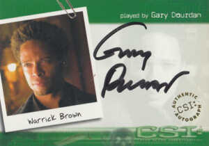 2003 CSI Series 1 A2 Gary Dourdan