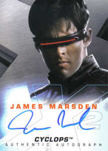 2003 X-Men 2 Autographs James Marsden
