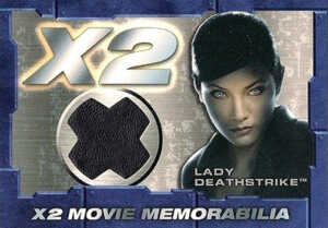 2003 X-Men 2 Movie Memorabilia Lady Deathstrike