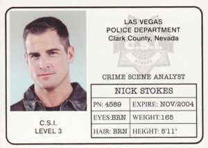 2004 CSI Series 2 ID Badge